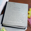 Personalized Decorative Embossed Baby Photo Album Custom Name Message