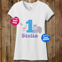Personalized Girls Birthday The Concert Tee