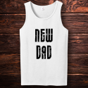 Personalized New Dad Tank Top