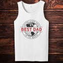 Personalized Best Dad In The World Established 2019 Tank Top