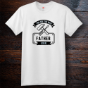 Personalized You Are The Best Father Ever Cotton T-Shirt, Hanes