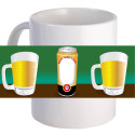 Personalized "Father's Day Beer" 11 oz Elegant Coffee Mug