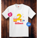 Personalized Crazy Birthday Youth Tagless, 100% Cotton T-Shirt, Hanes