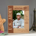 U.S Army Personalized Wooden Picture Frame