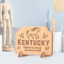 Personalized Kentucky with ESTD Wooden Gift Card