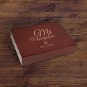 Personalized Wedding Chateau Cherry Humidor