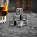 Personalized 9 Piece Whiskey Stone Set Elegant Gift For Wine Lovers