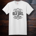 Personalized Old Soul Ladies Birthday Nano-T Cotton T-Shirt, Hanes