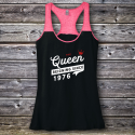 Personalized The Queen Reigning Juniors Birthday Varsity Tank