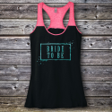 Personalized Bride To Be Varsity Tank