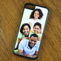 Black Plastic Personalized iPhone 5c Case with Custom Image Printed