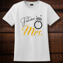 Personalized Future Mrs. Nano-T Cotton T-Shirt, Hanes