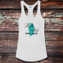 Personalized That's What She Said Shirttail Satin Jersey Tank