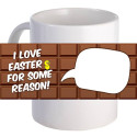 Personalized "I Love Easter" Coffee Mug With Custom Printed Image