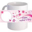 Personalized "Happy Mother's Day" Beautiful Coffee Mug Custom Image