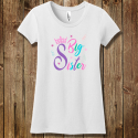 Personalized Big Sister Concert Tee