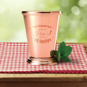 Personalized Mercer Culinary 12 oz. Copper Plated Julep Cup