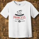 Personalized This Princess Is Going To Be A Big Sister Toddler Jersey Tee