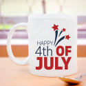 Happy 4th of July Personalized Mug