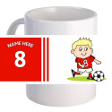 Footy 11 oz Coffee Mug Beautiful Personalized With Graphics And Text