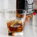 Personalized Libbey Double Rocks, Whisky Old Fashioned Glass