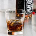 Personalized Anniversary Libbey Double Rocks, Whisky Old Fashioned Glass
