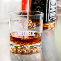 Personalized Wedding Libbey Nob Hill Rocks / Old Fashioned Glass