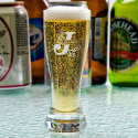 Personalized Initial and Name Libbey Mini Pilsner / Shooter Glass