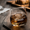 Personalized Rocking Rocks Whiskey Glass, 9.5 oz