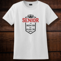 Personalized It's Been Fun But Glad I'm Done, Graduation Ladies T-Shirt, Hanes
