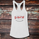 Personalized Invincible Graduation Shirttail Satin Jersey Tank