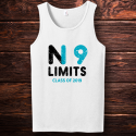 Personalized No Limits Graduation Tank Top