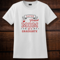 Personalized Proud Mom Of A Graduate, Ladies Nano-T Cotton T-Shirt, Hanes
