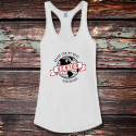 Personalized Senior Adventure Shirttail Satin Jersey Tank