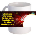 Personalized "Best in Universe" 11 oz Coffee Mug Best Gift For Him