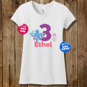 Personalized Birthday Girls The Concert Tee