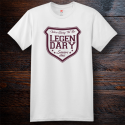 Personalized Legendary Senior Class Cotton T-Shirt, Hanes