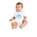 Personalized Alabama, Arizona, Alaska, Arkansas, California Infant Rib Bodysuit