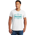 Personalized Indiana Men Cotton T-Shirt, Hanes