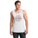 Personalized Iowa Men Tank Top