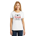 Personalized South Dakota, Tennessee, Texas, Utah, Vermont Ladies T-Shirt, Hanes