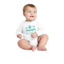 Personalized Virginia, Washington, West Virginia, Wisconsin, Wyoming Infant Bodysuit