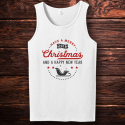 Personalized Happy New Year Sweet Holidays Men Tank Top