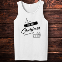 Personalized Merry Christmas Men Tank Top
