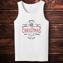 Personalized Merry Christmas And Happy New Year Men Top Tank