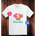 Personalized Youth Tagless, 100% Cotton Birthday T-Shirt, Hanes