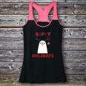 Personalized Happy Holidays Varsity Tank