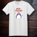 Personalized Happy Holidays Cotton T-Shirt, Hanes