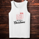 Personalized Merry Christmas Men Top Tank