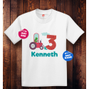 Personalized Birthday Youth Tagless, 100% Cotton T-Shirt, Hanes
